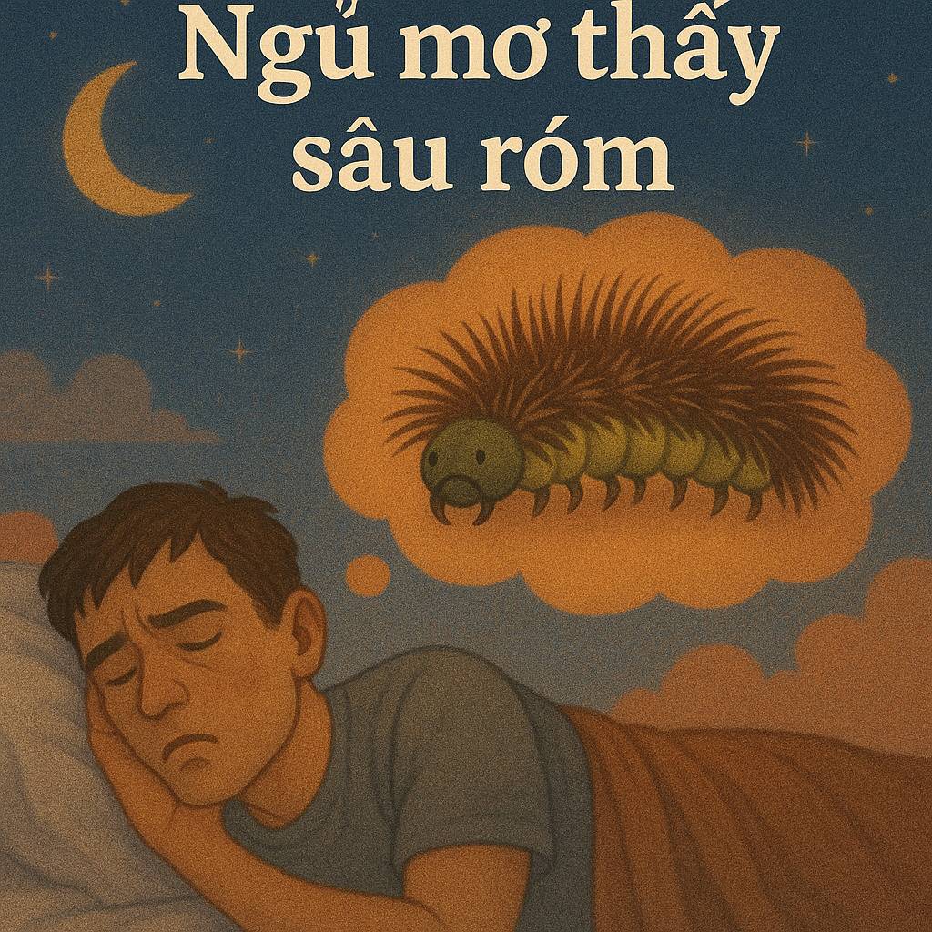 Mơ thấy sâu róm là điềm gì? Đánh số mấy