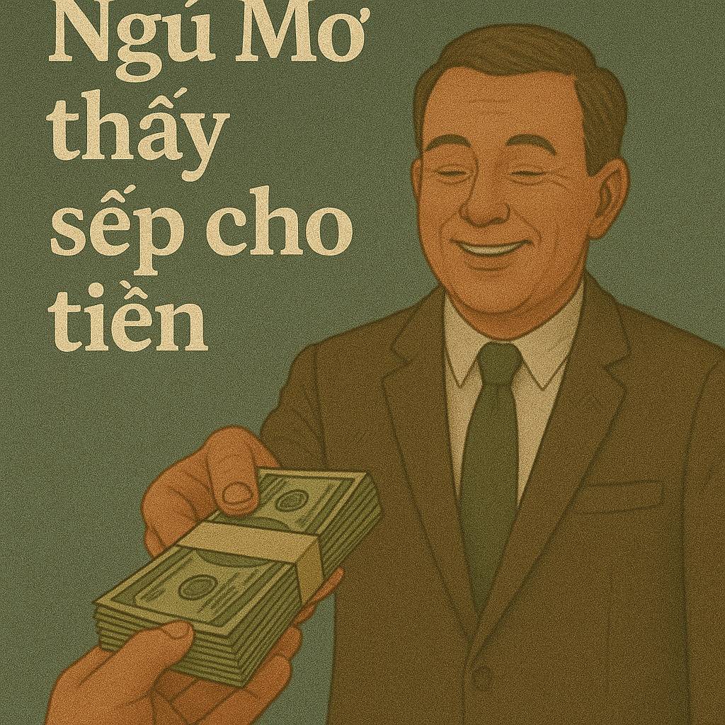 Mơ thấy sếp cho tiền là điềm gì? Đánh số mấy