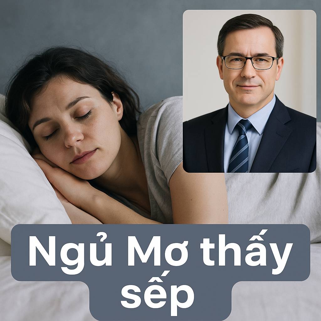 Mơ thấy sếp là điềm gì? Đánh số mấy