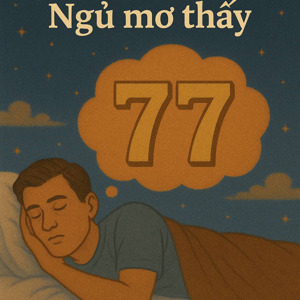 Mơ thấy số 77 là điềm gì? Đánh số mấy