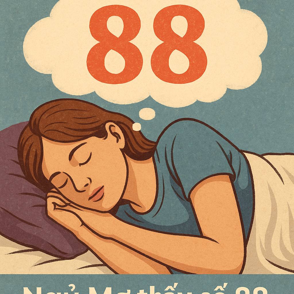 Mơ thấy số 88 là điềm gì? Đánh số mấy