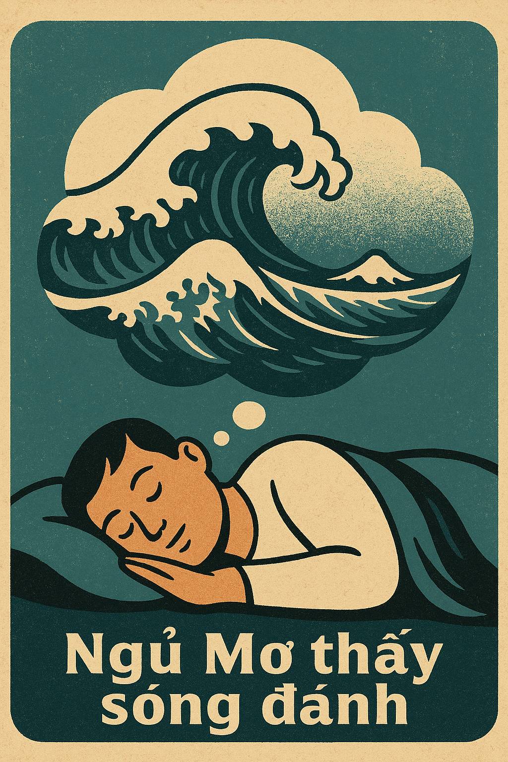 Nằm mơ thấy "sóng đánh" là điềm gì, đánh con số nào?