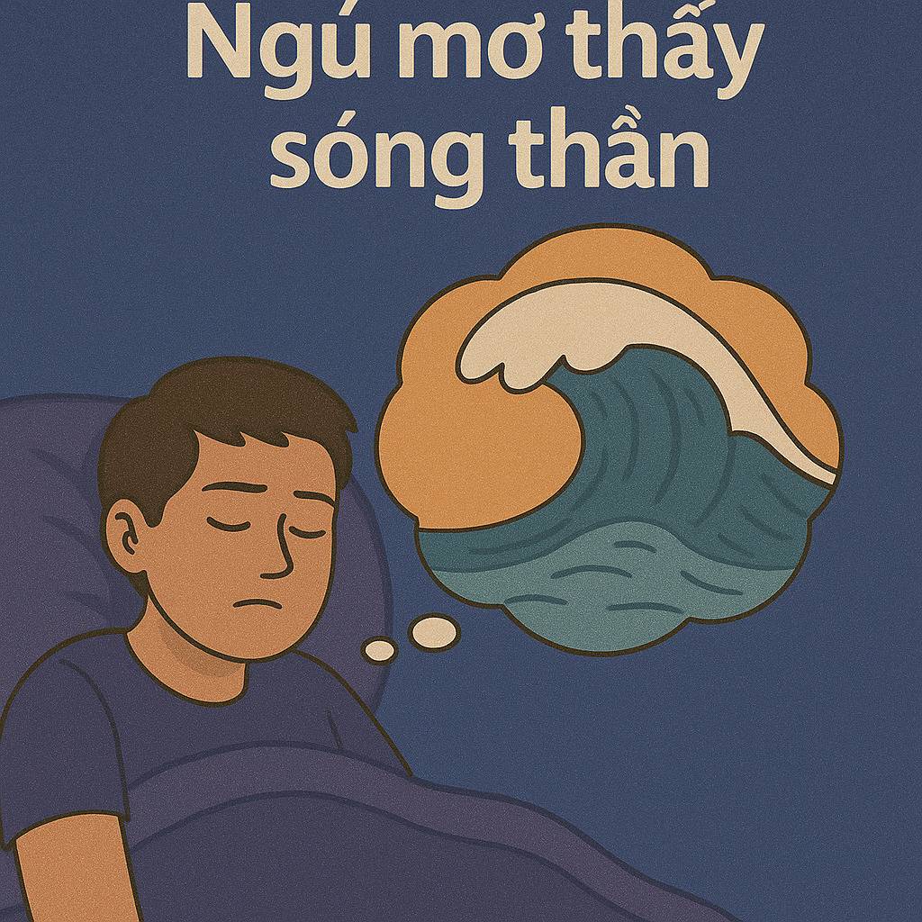 Mơ thấy sóng thần là điềm gì? Đánh số mấy?