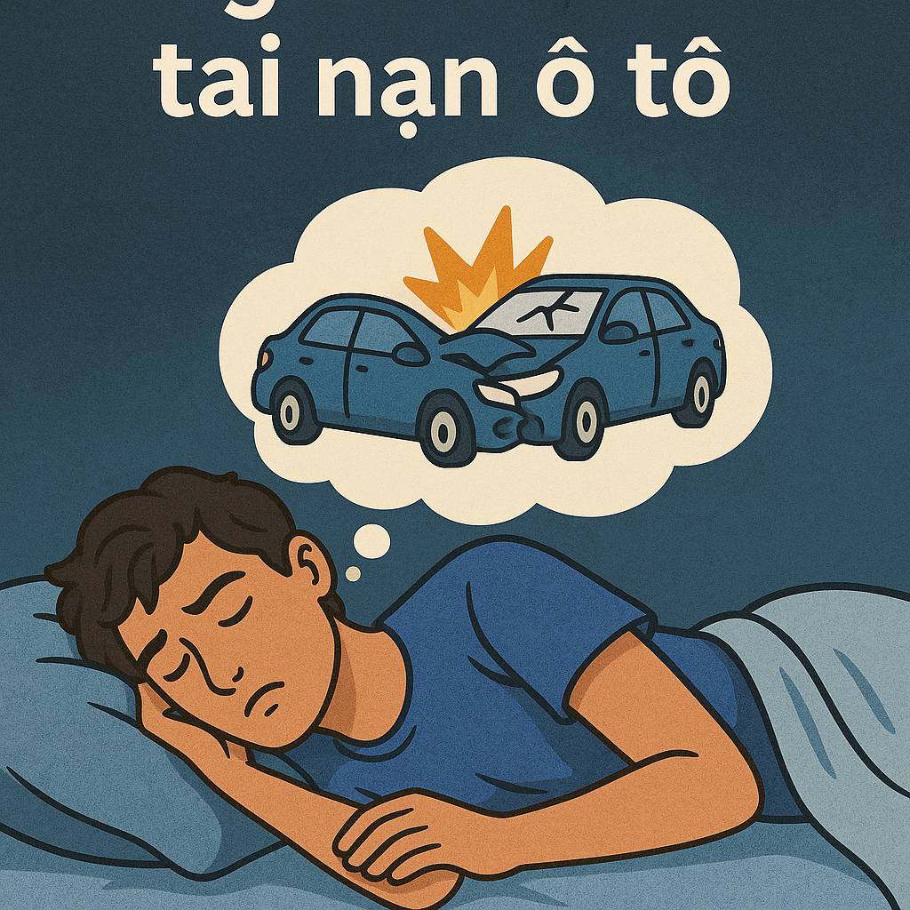 Mơ thấy tai nạn ô tô là điềm gì? Đánh số mấy