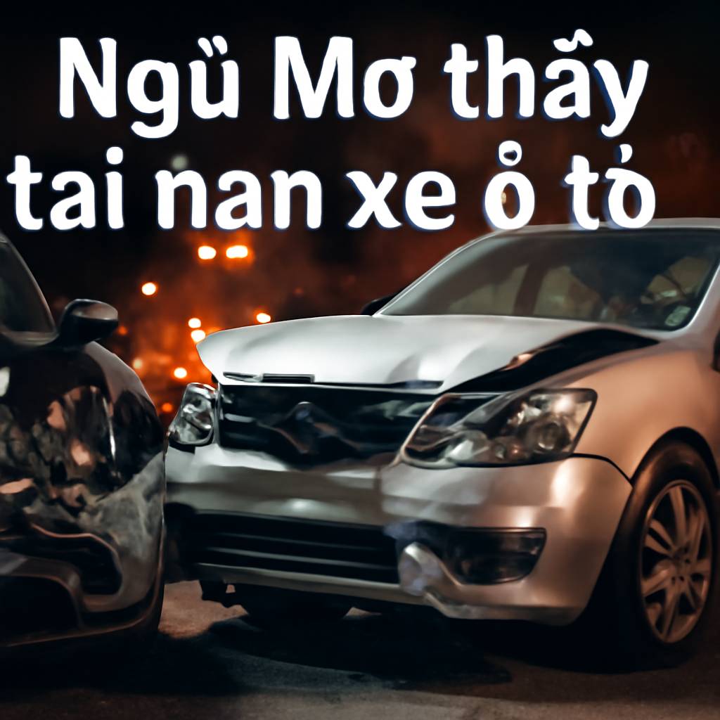 Mơ thấy tai nạn xe ô tô là điềm gì? Đánh số mấy