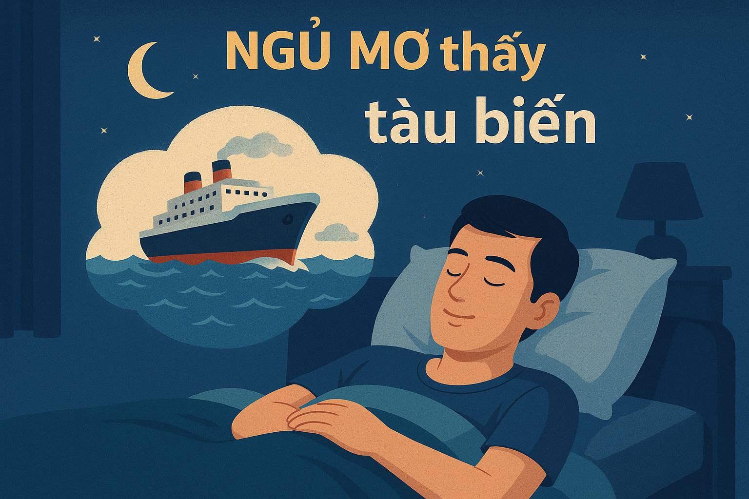 Mơ thấy tàu biển là điềm gì? Đánh số mấy