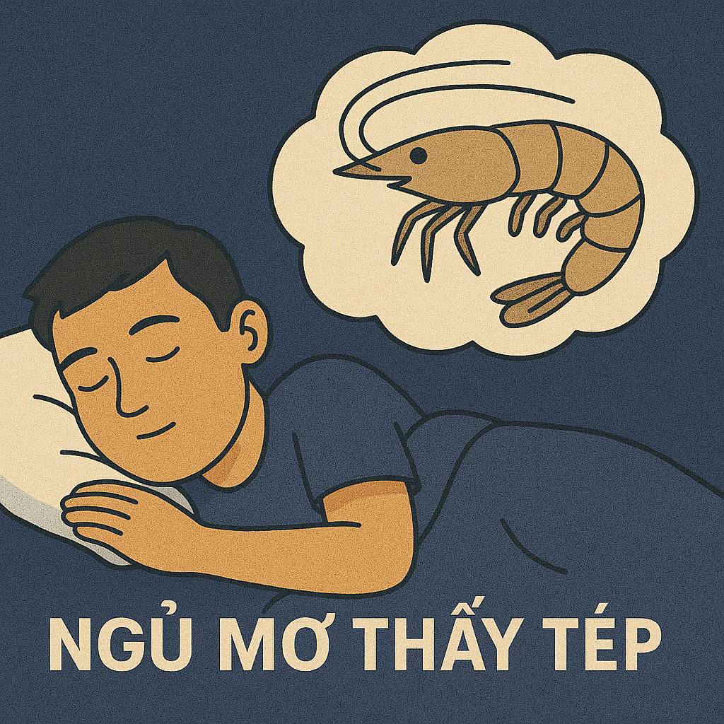 Mơ thấy tép là điềm gì? Đánh số mấy để gặp may?