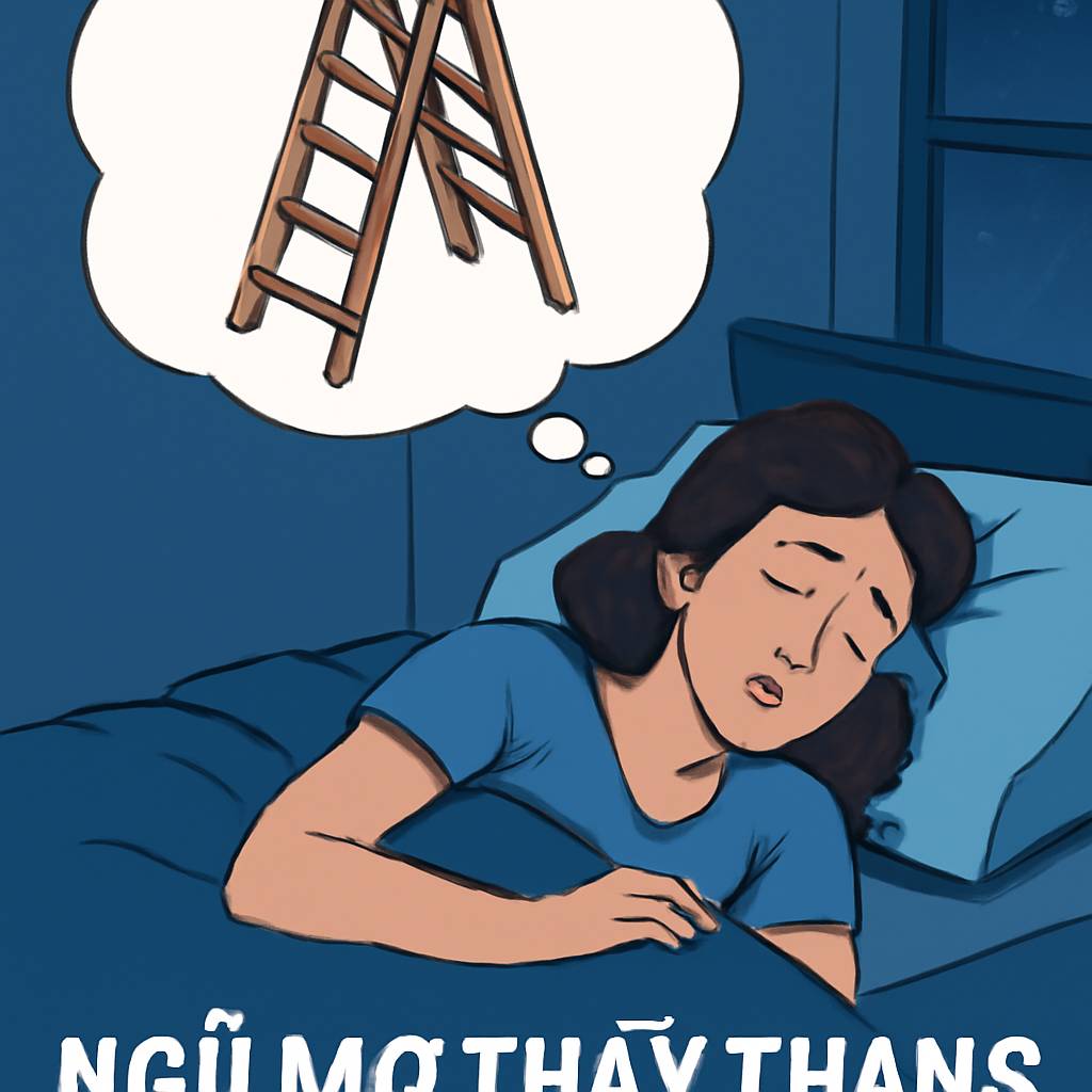 Mơ thấy thang là điềm gì? Đánh số mấy?