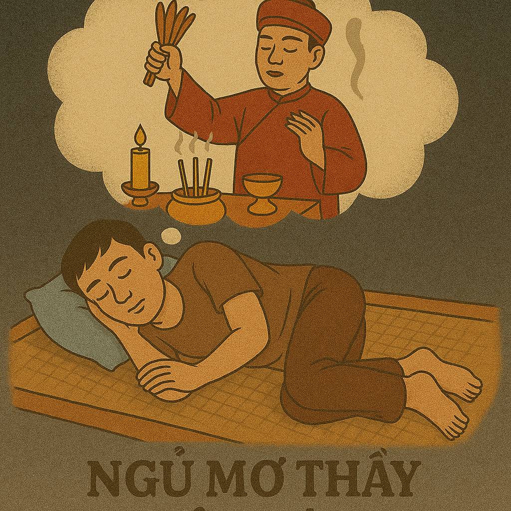 Mơ thấy thầy cúng là điềm gì? Đánh số mấy