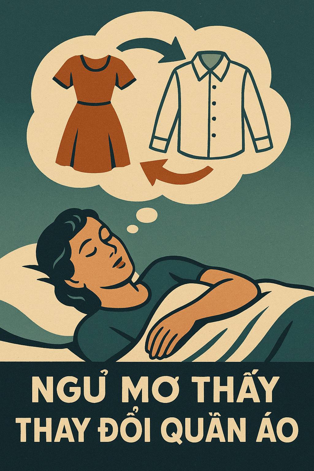 Mơ thấy thay đổi quần áo là điềm gì? Đánh số mấy