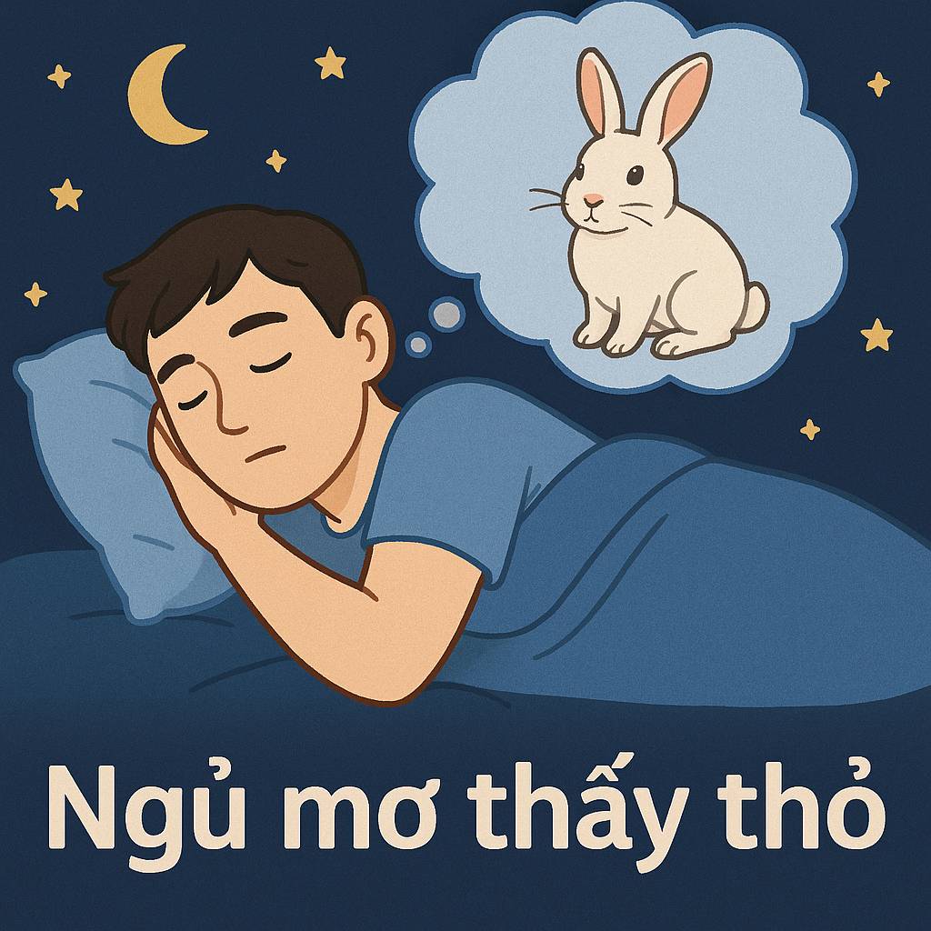 Mơ thấy thỏ là điềm gì? Đánh số mấy