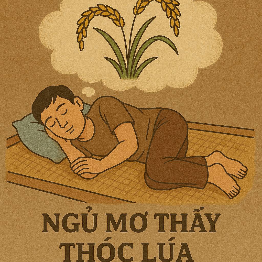 Mơ thấy thóc lúa là điềm gì? Đánh số mấy?