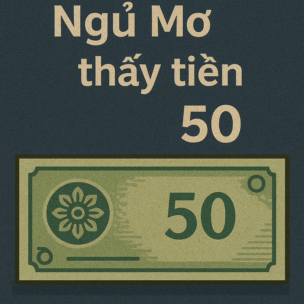 Mơ thấy tiền 50 nghìn là điềm gì? Đánh số mấy