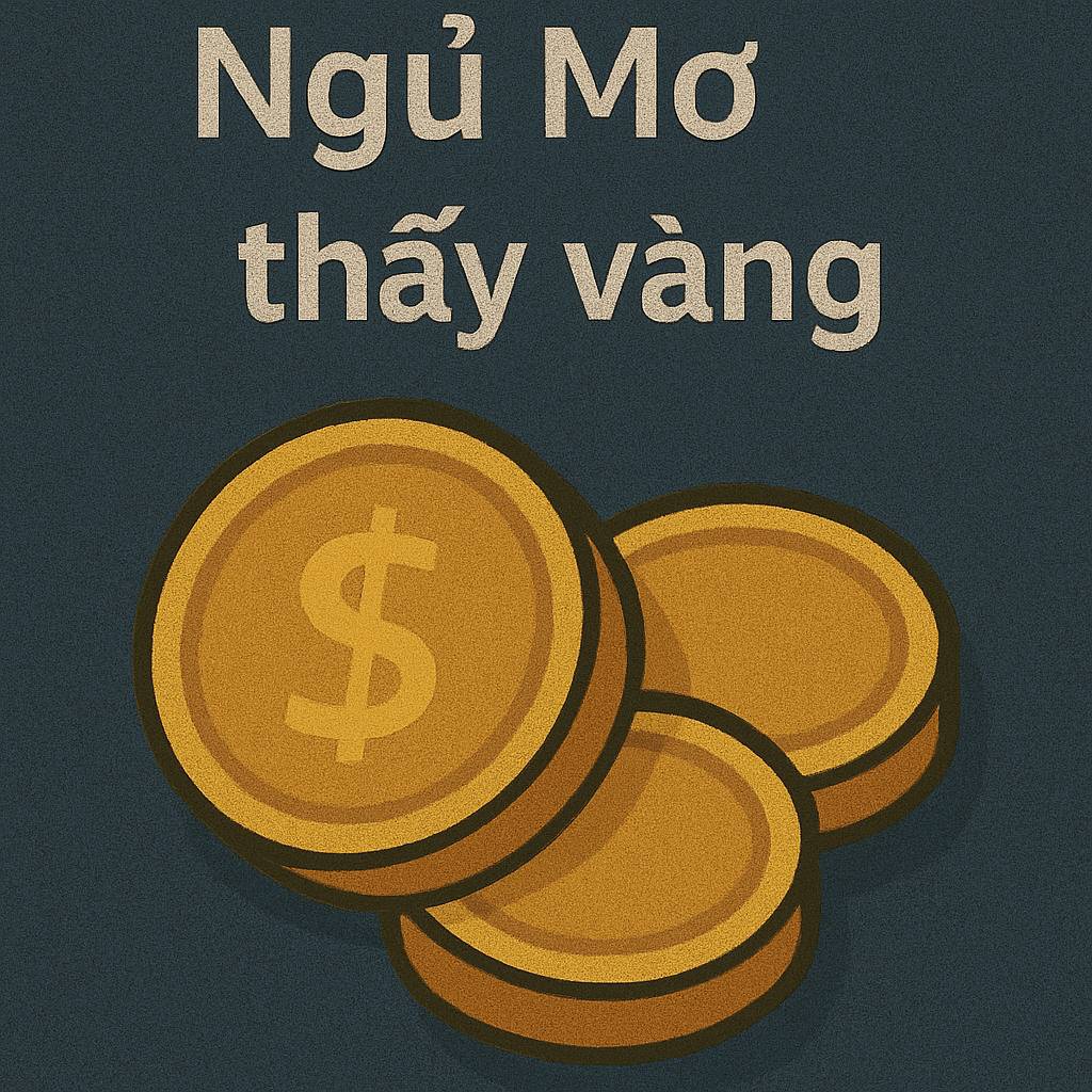 Mơ thấy tiền vàng là điềm gì? Đánh số mấy