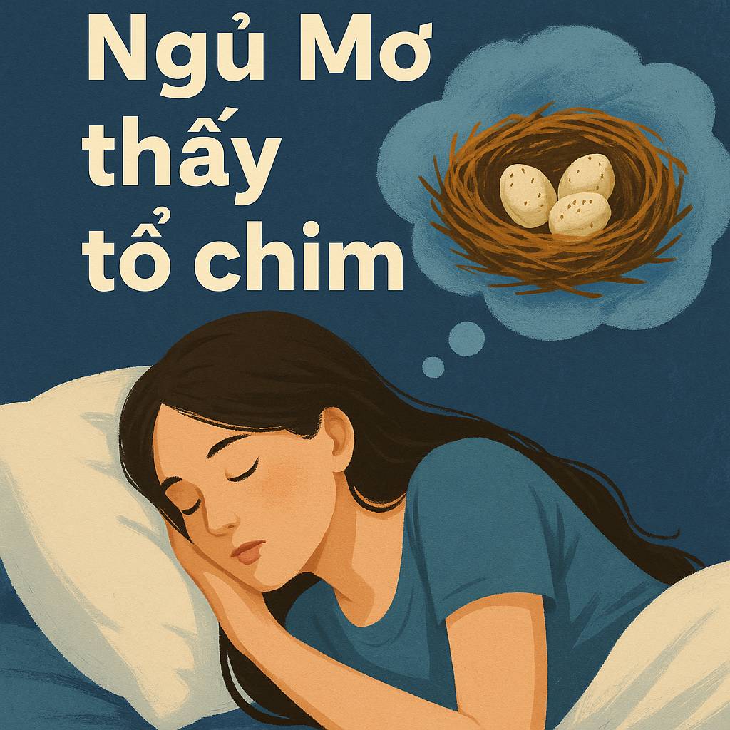 Mơ thấy tổ chim là điềm gì? Đánh số mấy