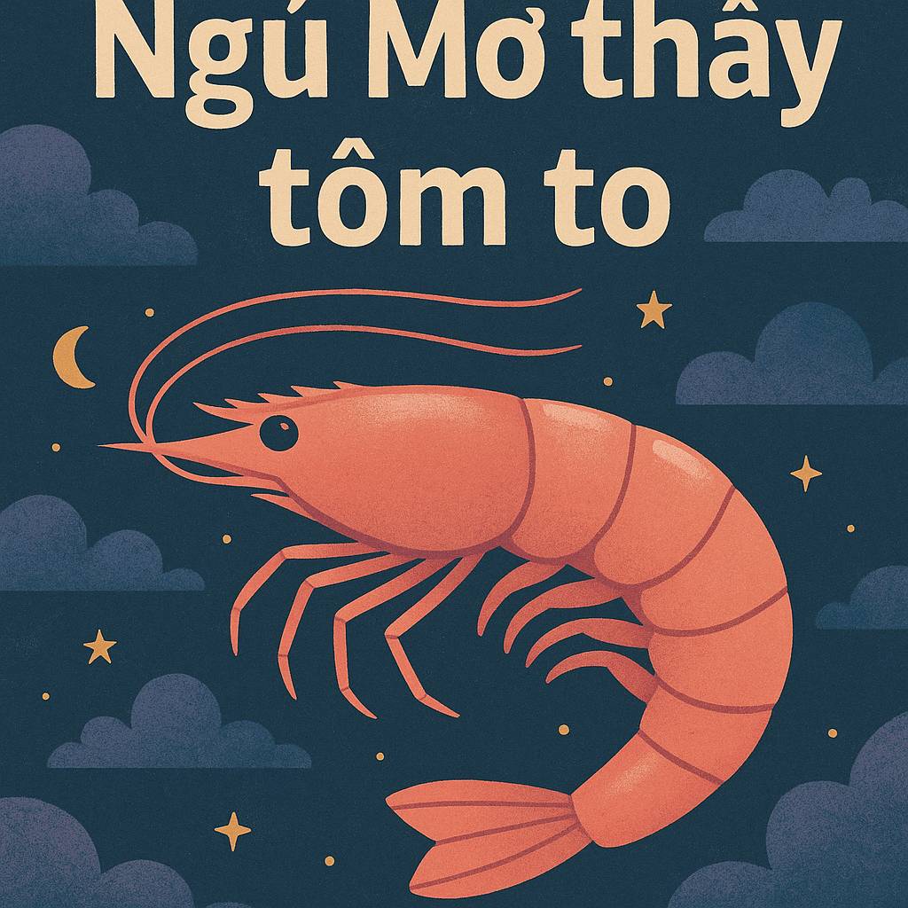 Mơ thấy tôm to là điềm gì? Đánh số mấy