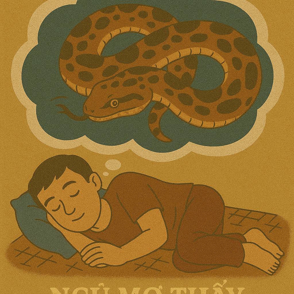 Mơ thấy trăn lớn là điềm gì? Đánh số mấy?