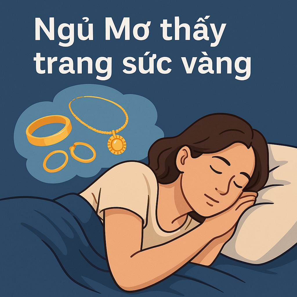 Mơ thấy trang sức vàng là điềm gì? Đánh số mấy?