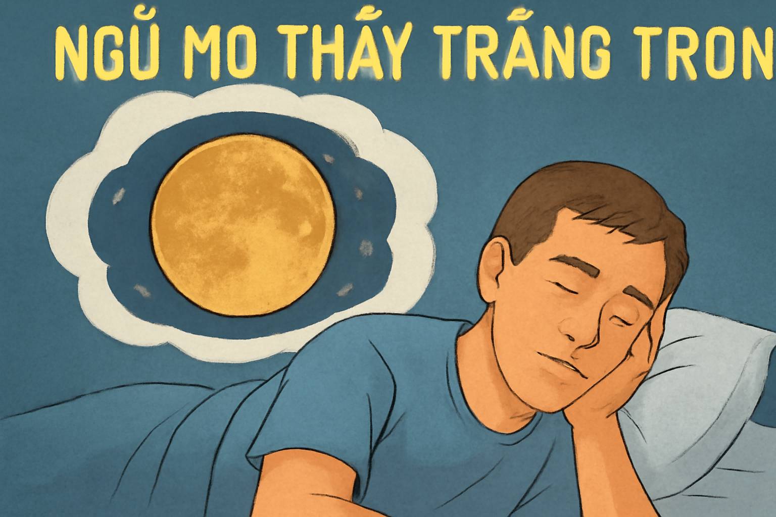 Mơ thấy trăng tròn là điềm gì? Đánh số mấy?