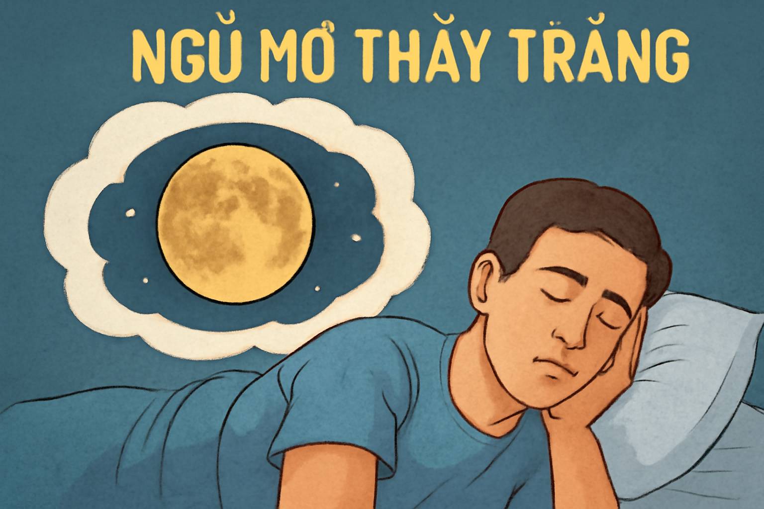 Mơ thấy trăng là điềm gì? Đánh số mấy