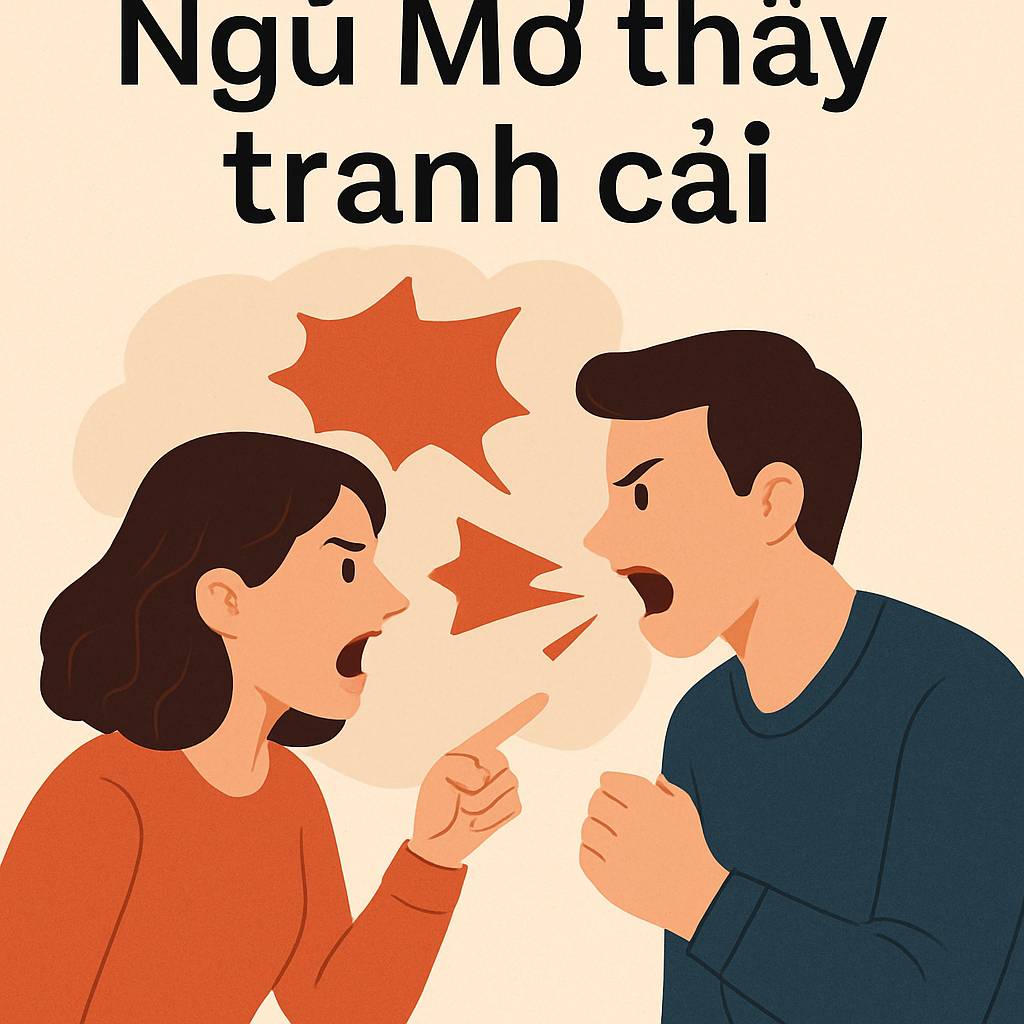 Mơ thấy tranh cãi là điềm gì? Đánh số mấy