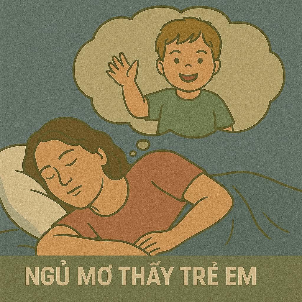 Mơ thấy trẻ em là điềm gì? Đánh số mấy