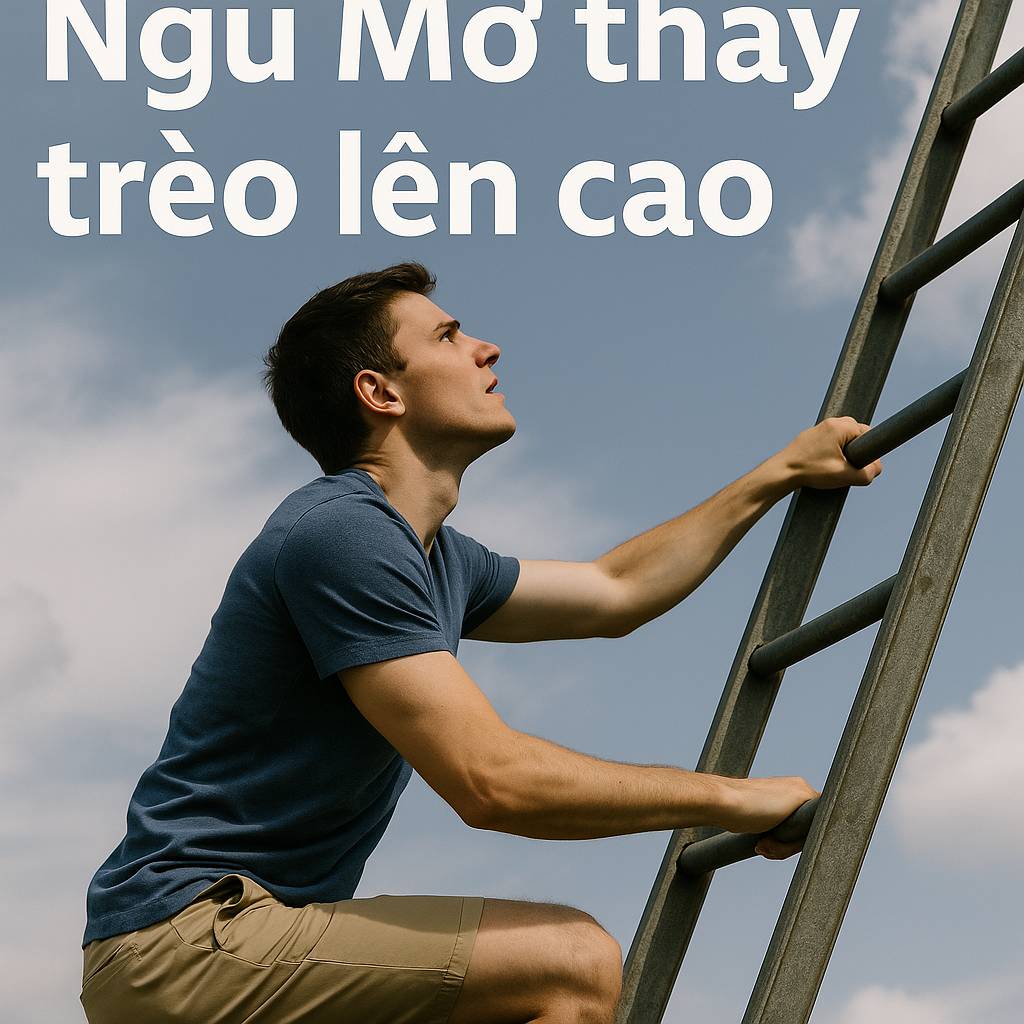 Mơ thấy trèo lên cao là điềm gì? Đánh số mấy