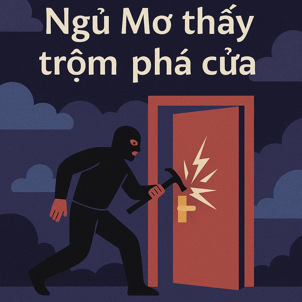 Mơ thấy trộm phá cửa là điềm gì? Đánh số mấy