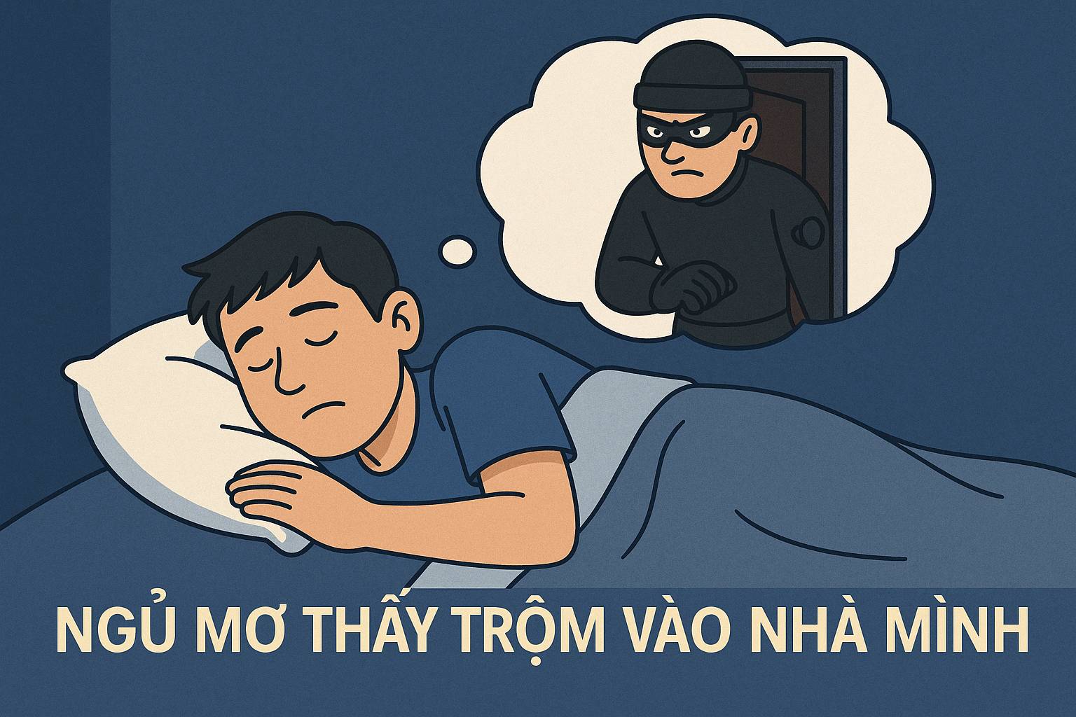 Mơ thấy trộm vào nhà là điềm gì? Đánh số mấy?