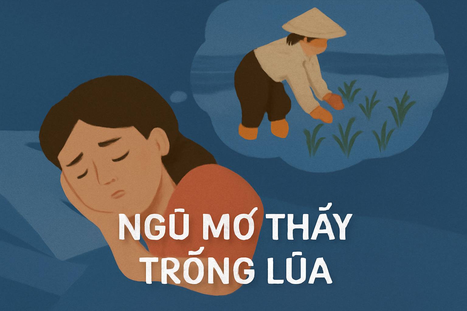Mơ thấy trồng lúa là điềm gì? Đánh số mấy