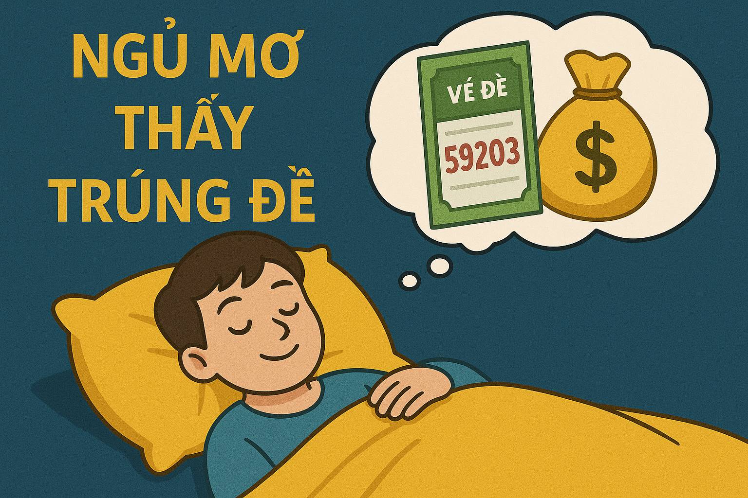 Mơ thấy trúng đề là điềm gì? Đánh số mấy