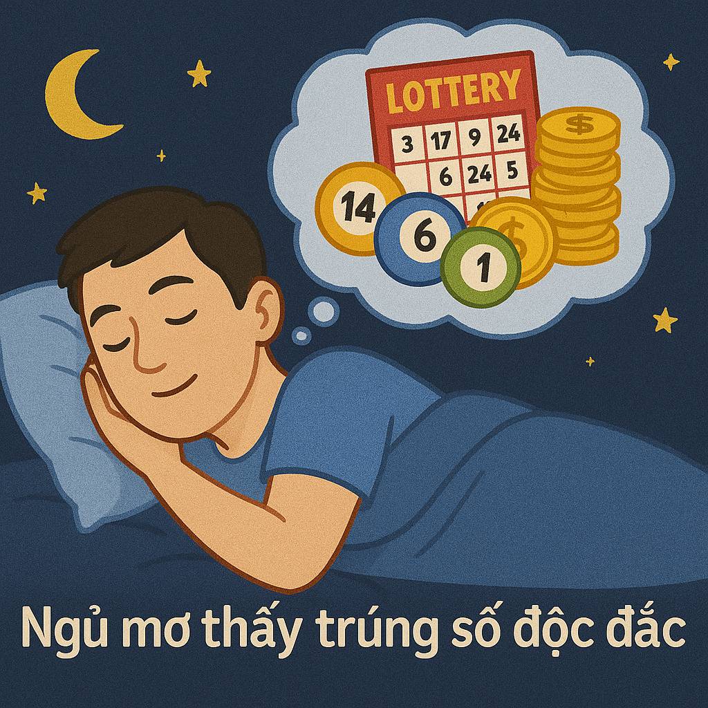 Mơ thấy trúng số độc đắc là điềm gì? Đánh số mấy