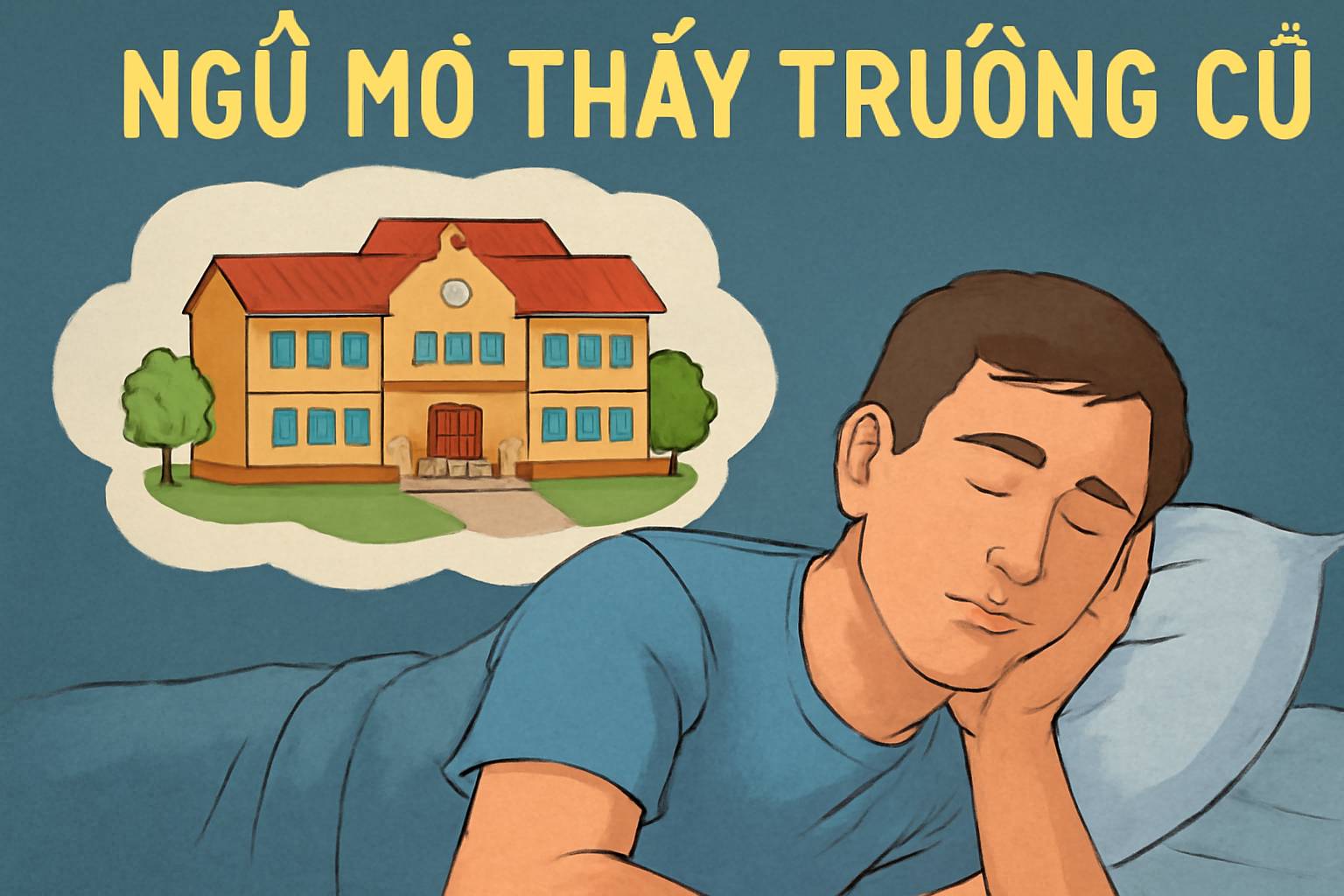 Mơ thấy trường cũ là điềm gì? Đánh số mấy