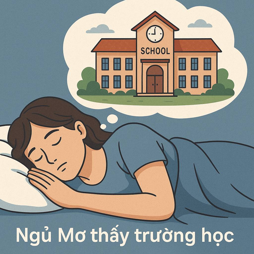 Mơ thấy trường học là điềm gì? Đánh số mấy?