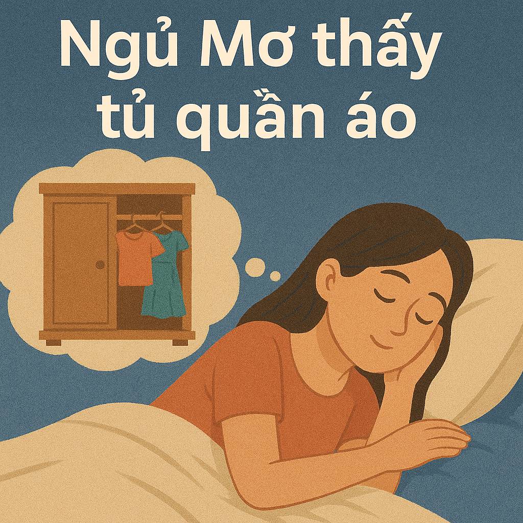 Mơ thấy tủ quần áo là điềm gì? Đánh số mấy