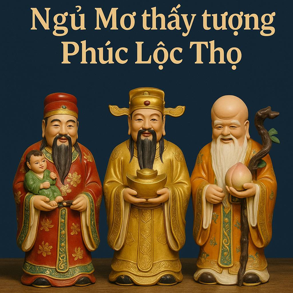 Mơ thấy tượng Phúc Lộc Thọ là điềm gì? Đánh số mấy