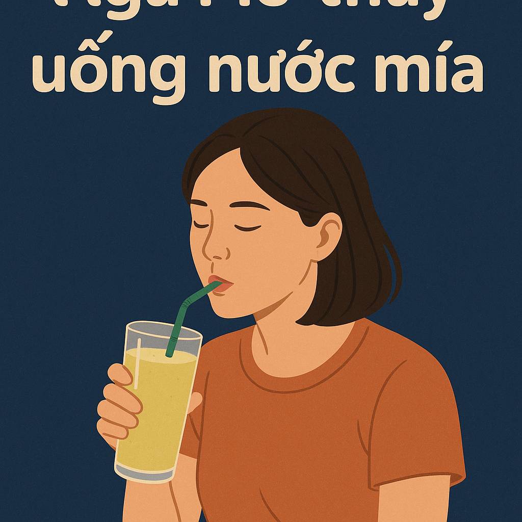 Mơ thấy uống nước mía là điềm gì? Đánh số mấy