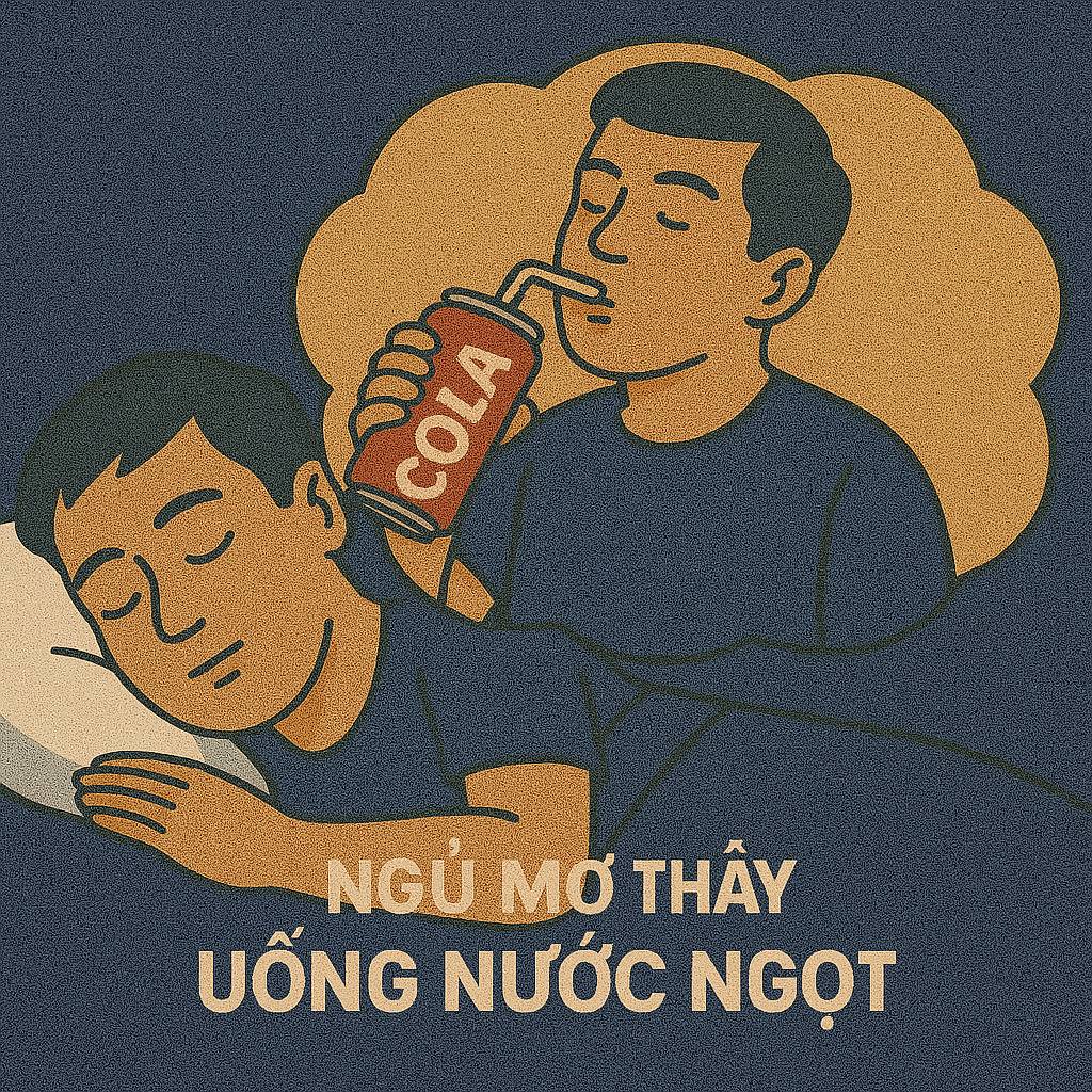 Mơ thấy uống nước ngọt là điềm gì? Đánh số mấy để gặp may?