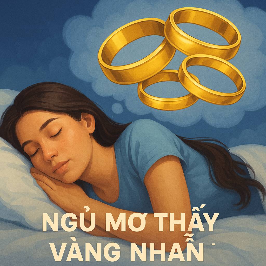 Mơ thấy vàng nhẫn là điềm gì? Đánh số mấy