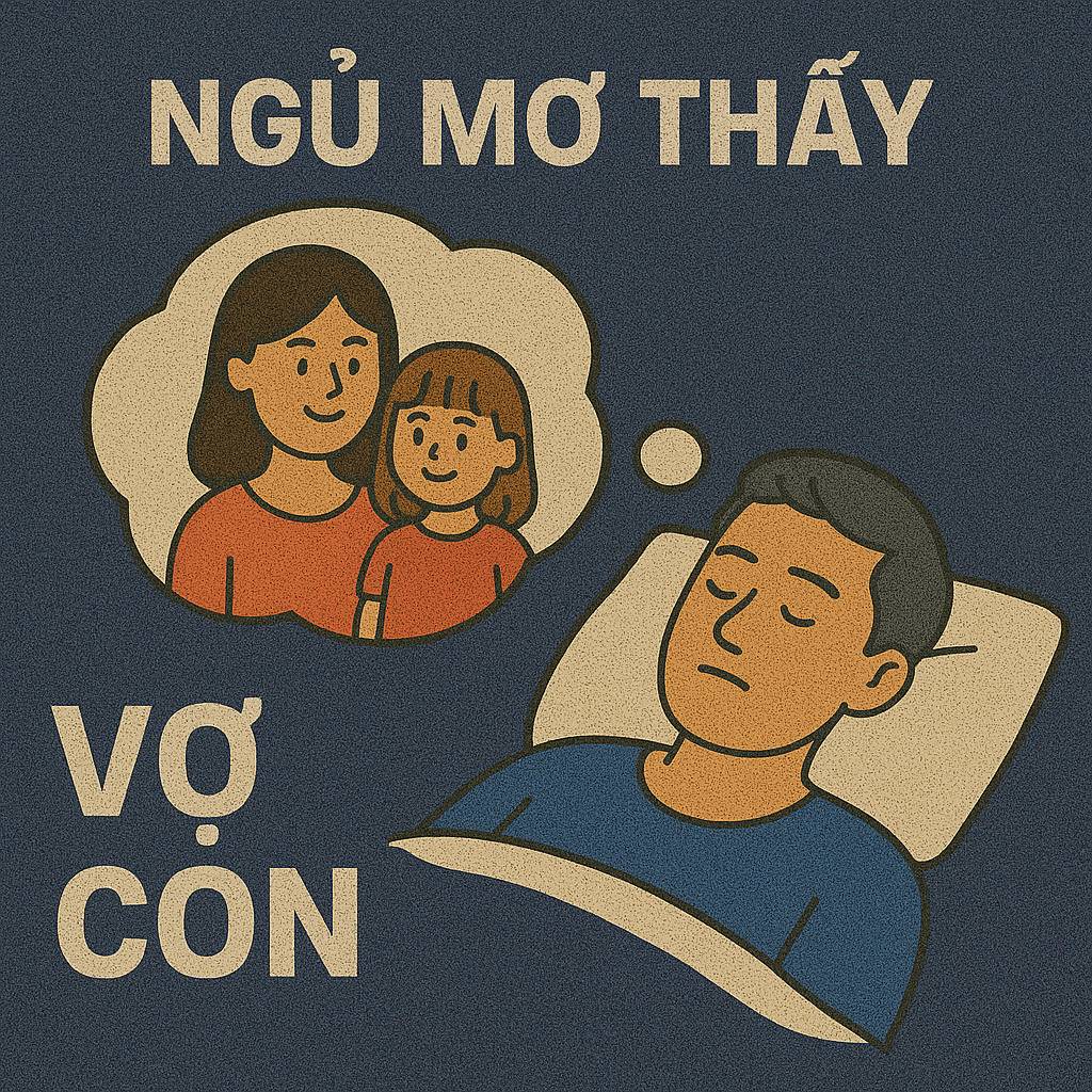 Mơ thấy vợ con là điềm gì? Đánh số mấy để phát tài?