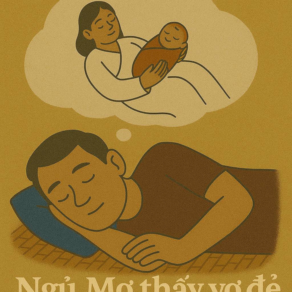 Mơ thấy vợ đẻ là điềm gì? Đánh số mấy?