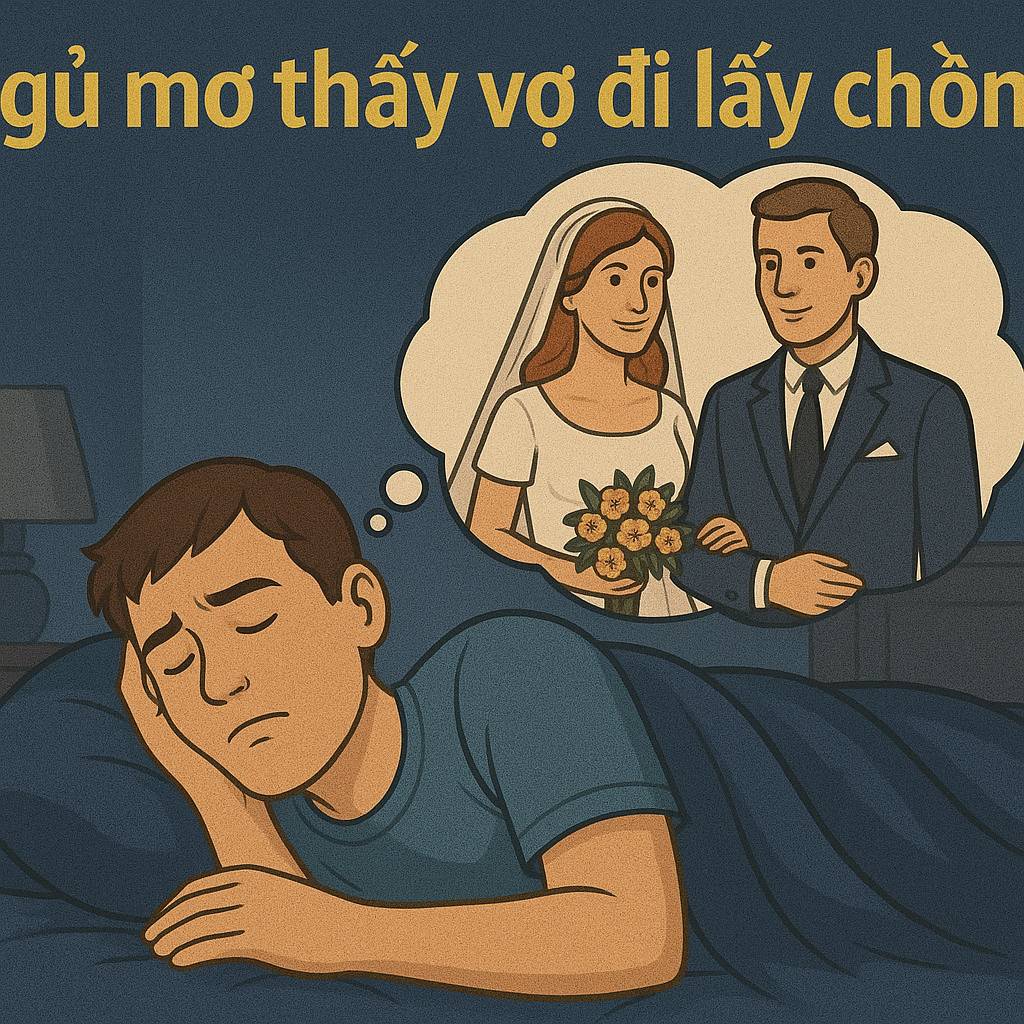 Mơ thấy vợ đi lấy chồng là điềm gì? Đánh số mấy
