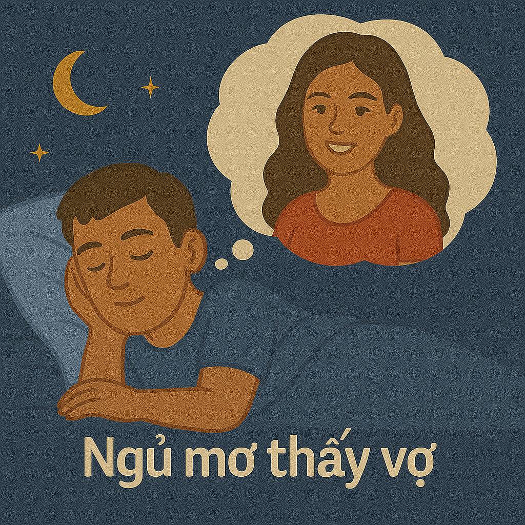 Mơ thấy vợ là điềm gì? Đánh số mấy
