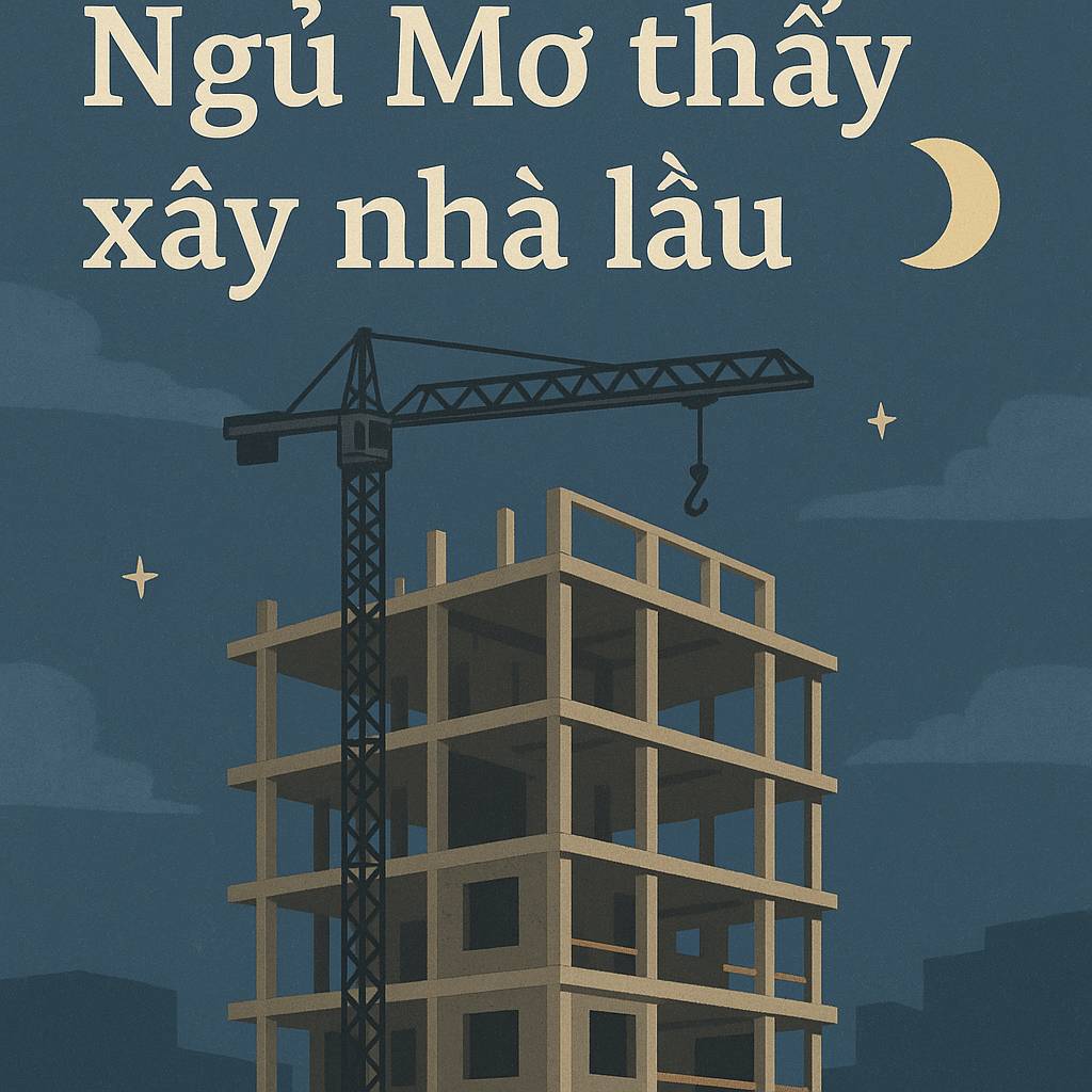 Mơ thấy xây nhà lầu là điềm gì? Đánh số mấy
