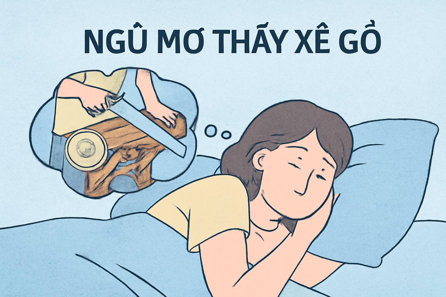 Mơ thấy xẻ gỗ là điềm gì? Đánh số mấy