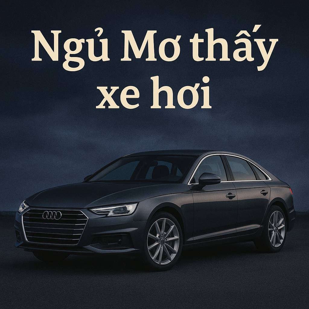 Mơ thấy xe hơi là điềm gì? Đánh số mấy