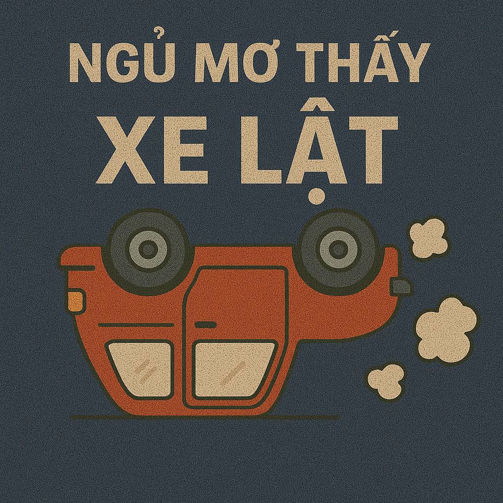 Mơ thấy xe lật là điềm gì? Đánh số mấy?