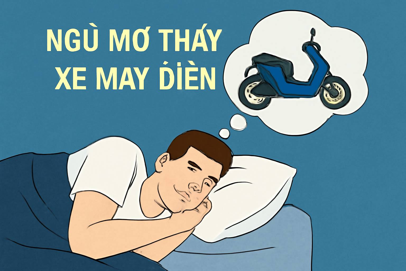 Mơ thấy xe máy điện là điềm gì? Đánh số mấy