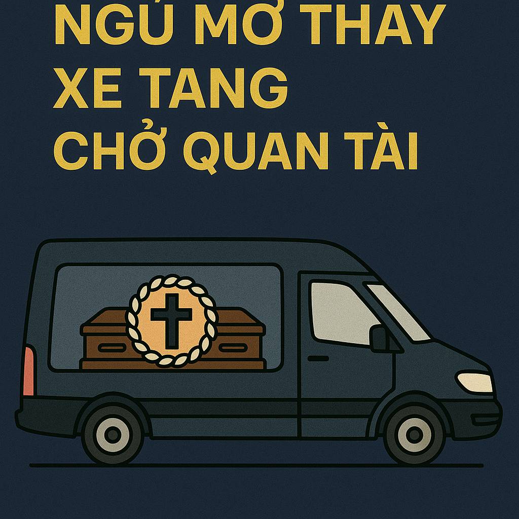 Mơ thấy xe tang chở quan tài là điềm gì? Đánh số mấy