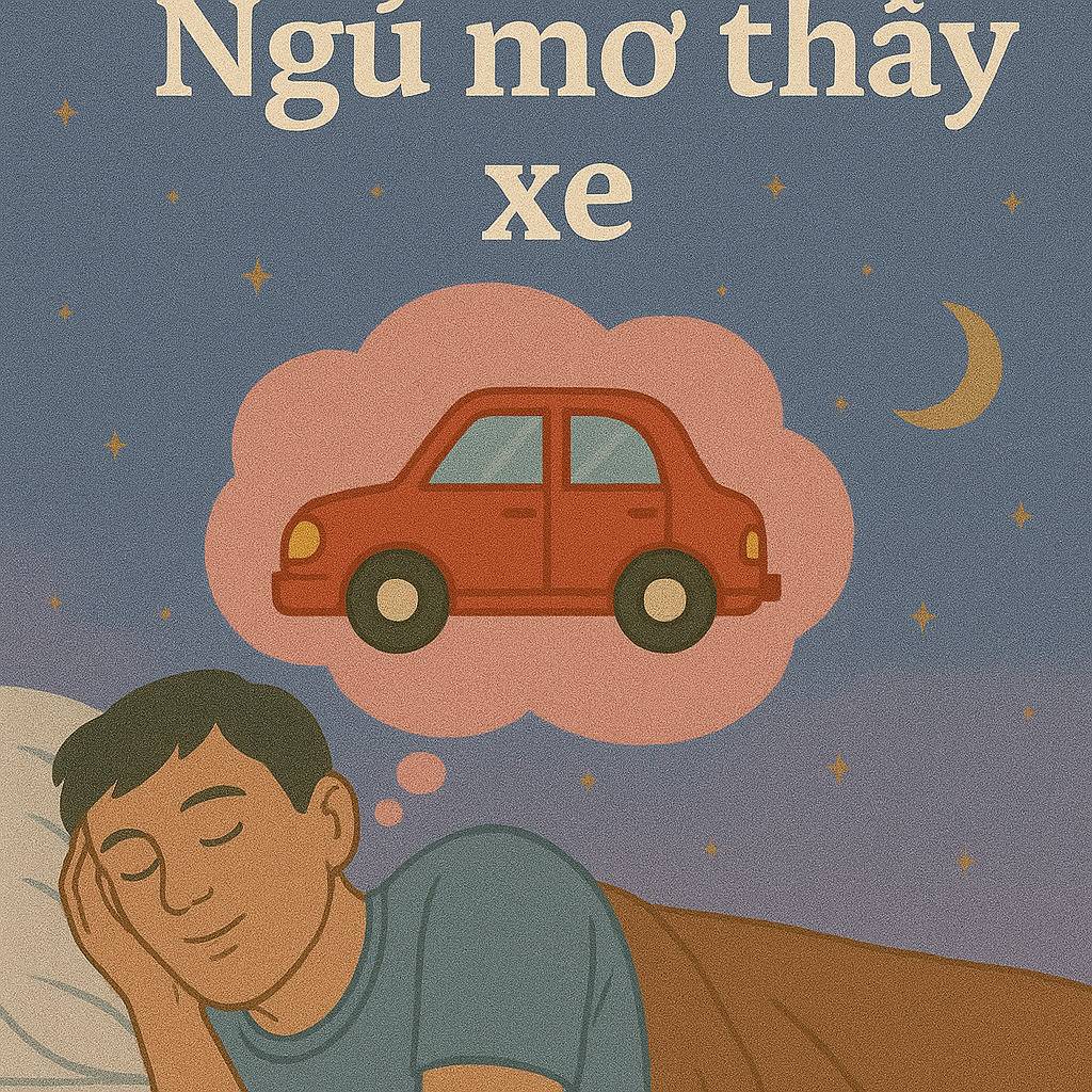 Mơ thấy xe là điềm gì? Đánh số mấy?